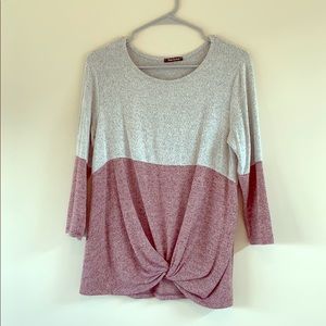 Stitch Fix Pink Clover Size Small Top